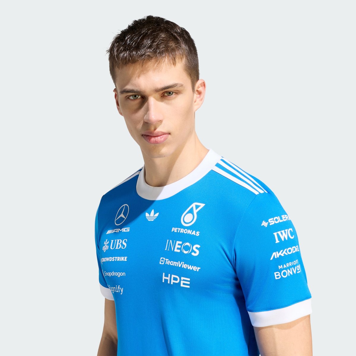 Maillot Pilote Mercedes - Amg Petronas Formula 1 Team Blue Wonder Maillot Pilote Mercedes - Amg Petronas Formula 1 Team Blue Wonder blue bird / white, adidas Performance