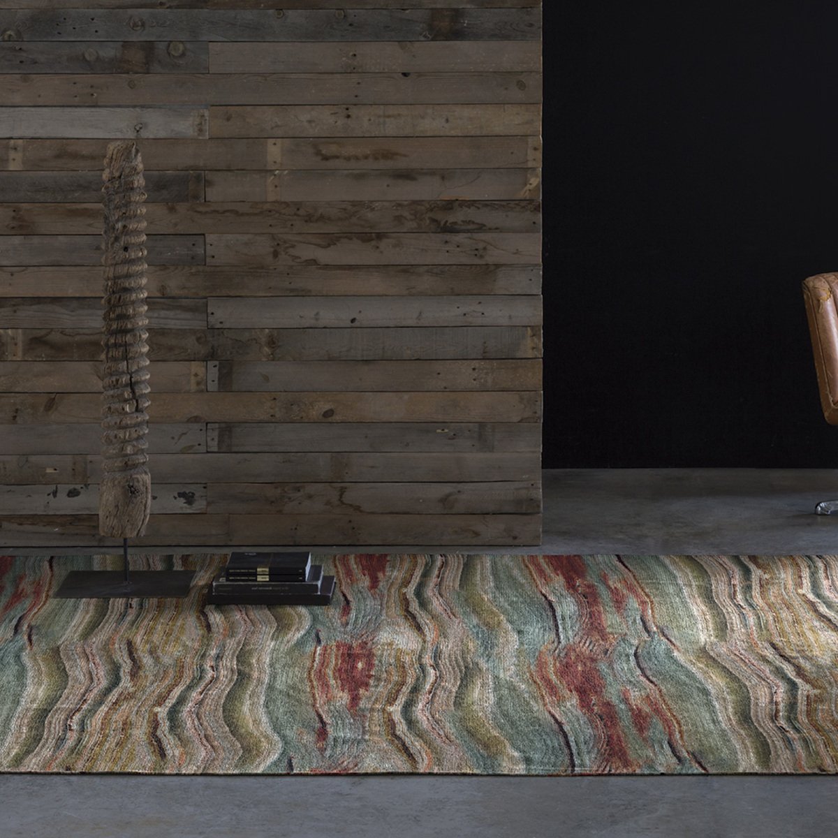 Tapis de salon - Water multicolore, RUGS&RUGS