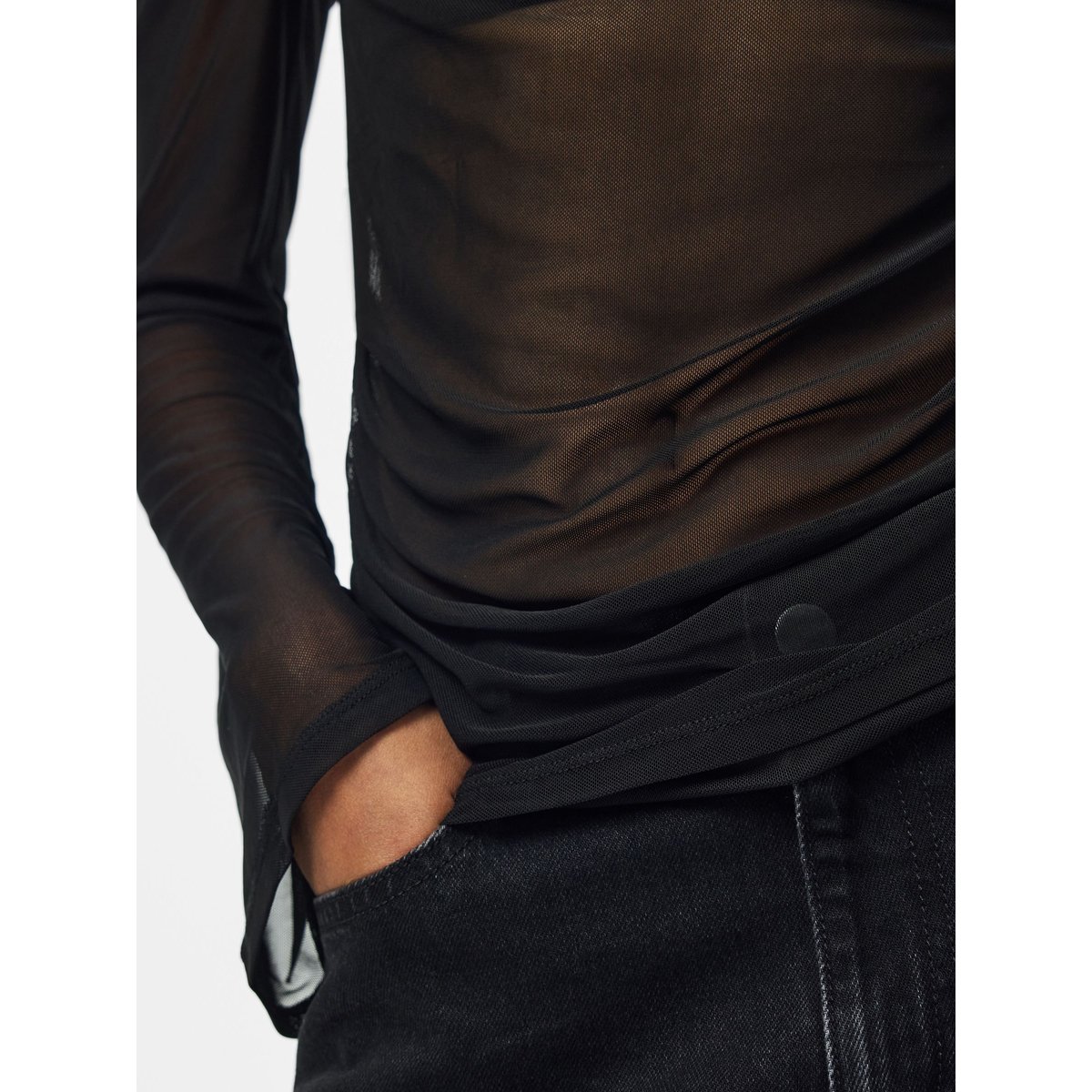Top noir - black1, PIECES