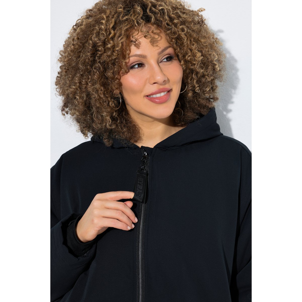 Parka technique HYPRAR à capuche noir, ULLA POPKEN