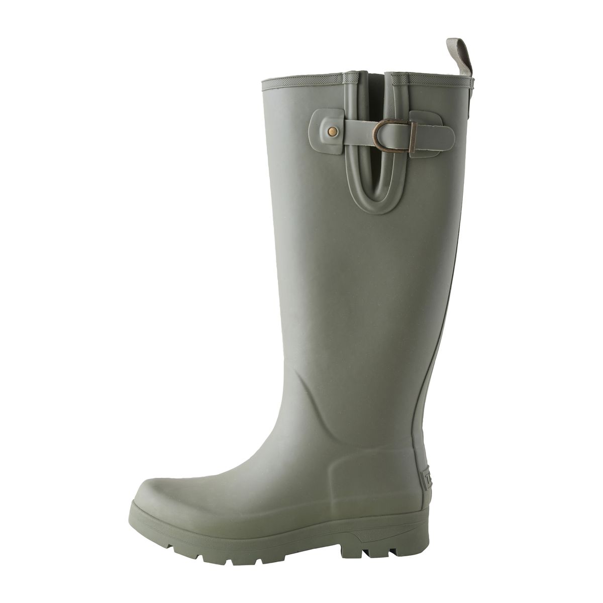 Bottes de pluie fourrées premium vert kaki, NEXT
