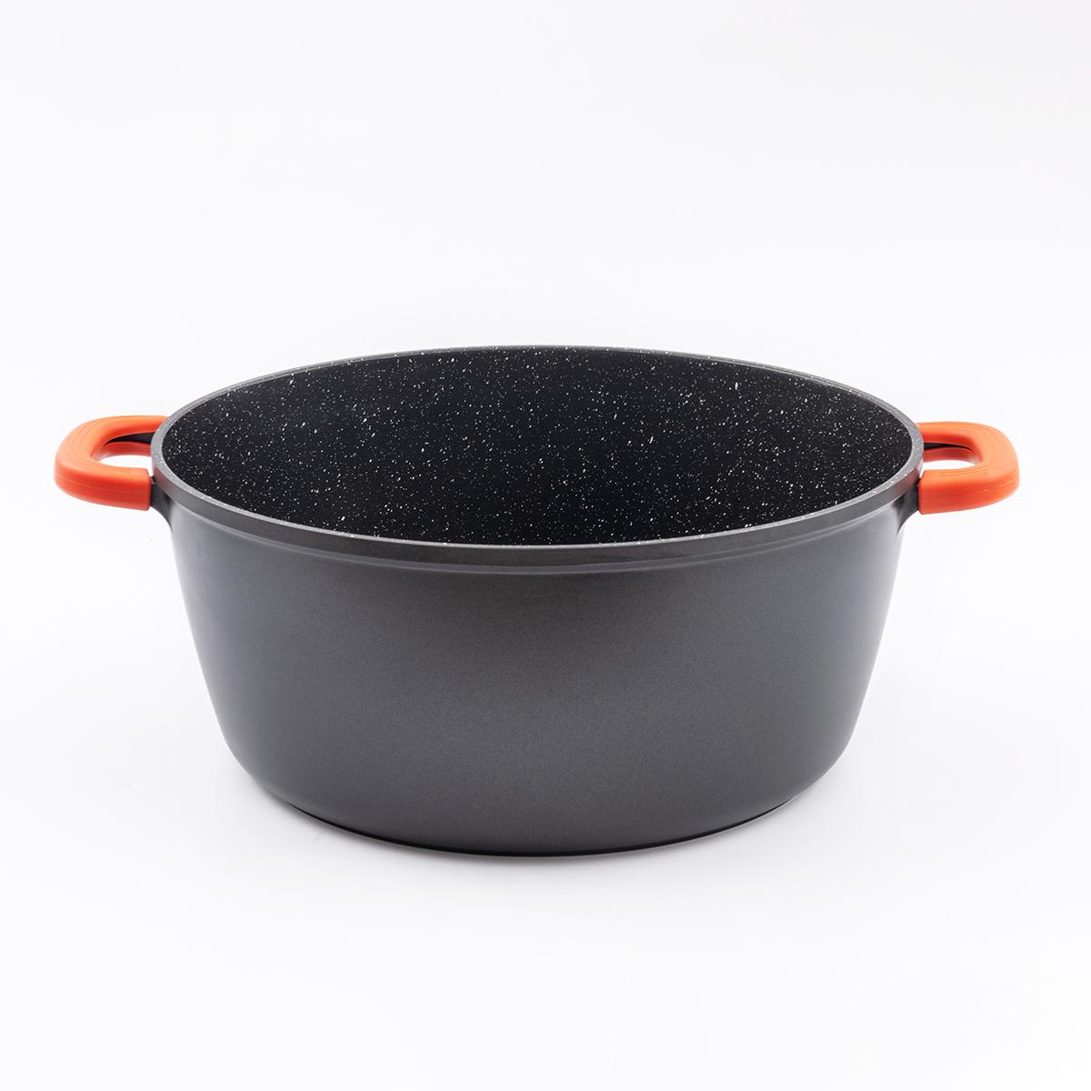 Faitout 32cm revêtement céramique - "RobuCook" noir, LAGUIOLE CUISSON