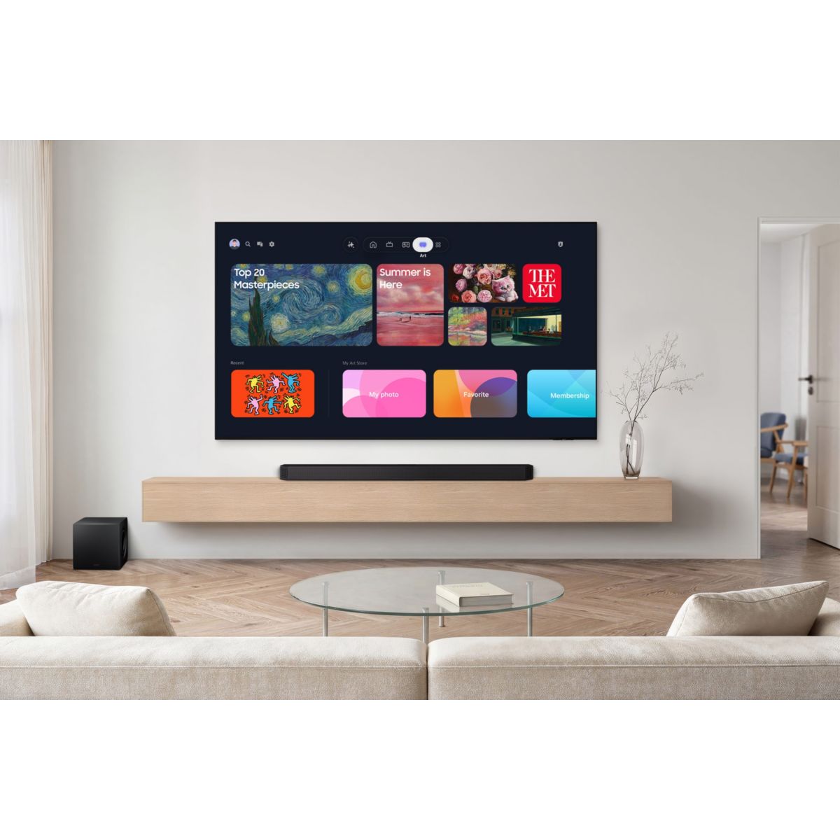 TV Mini LED TQ55QN74H (2026) 55" (138 cm) 4K - Smart TV, NeoQLED (contrastes intenses) couleur unique, SAMSUNG