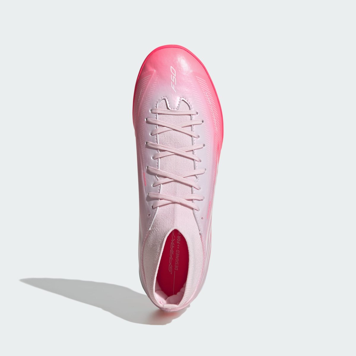 F50 Sparkfusion League Mid Cut Turf Football Boots Women F50 Sparkfusion League Mid Cut Turf Football Boots Women solar turbo / cloud white / distilled pink, adidas Performance