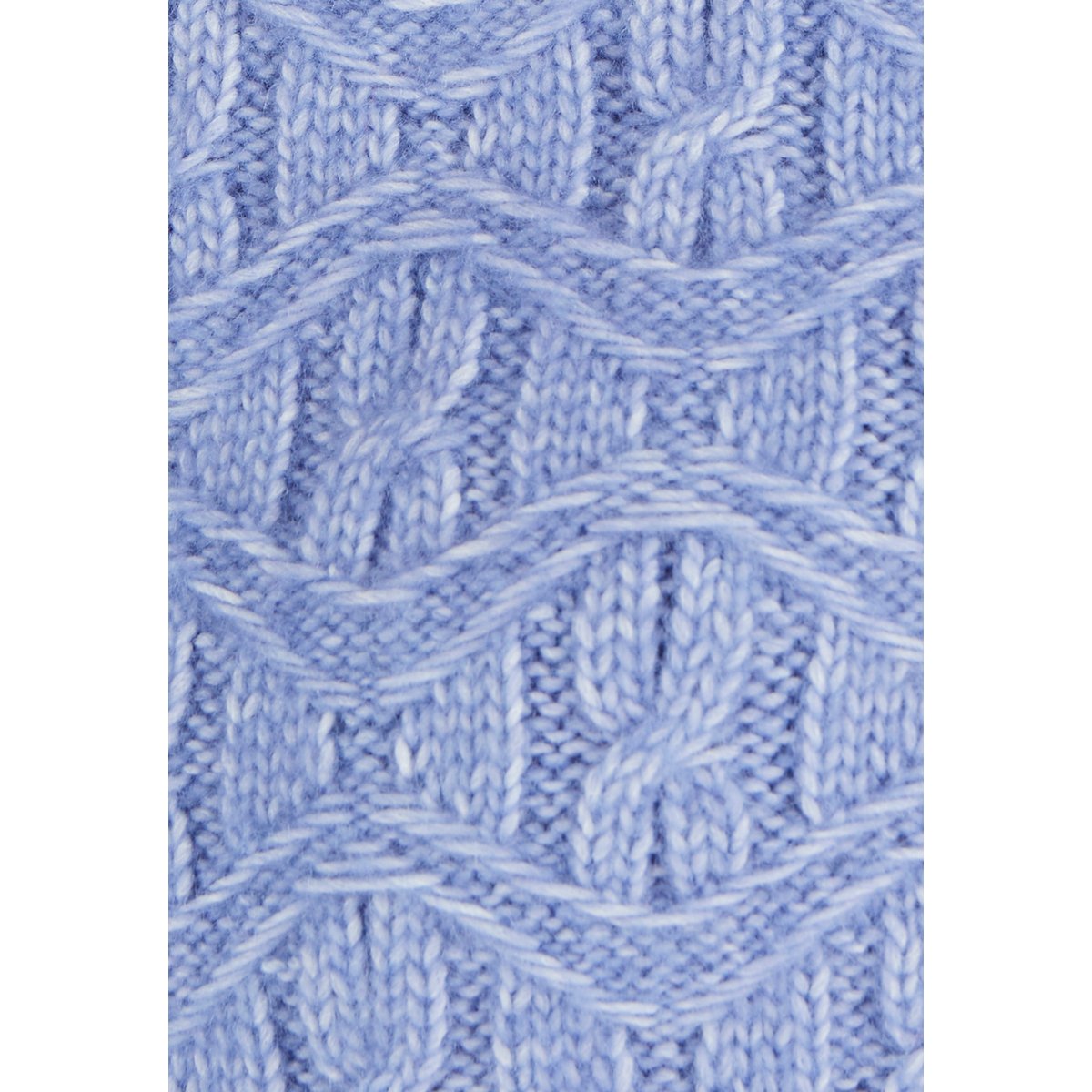 Pull maille fantaisie Thermolactyl bleu, DAMART