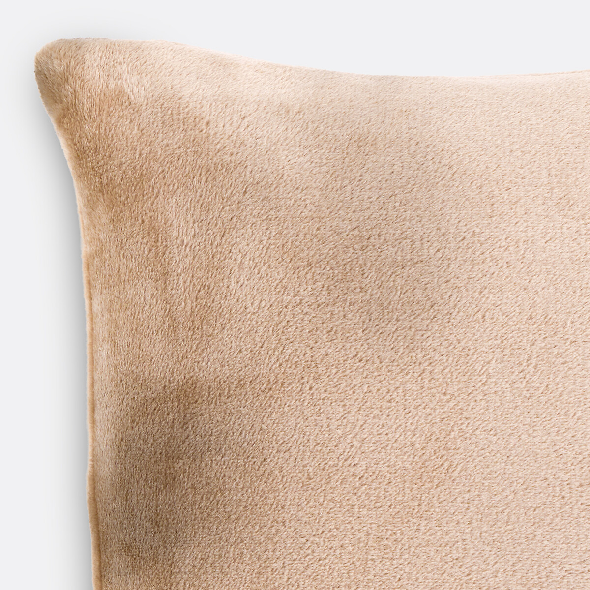 Fodera per cuscino pile 40x40 cm, Maxine beige, LA REDOUTE INTERIEURS