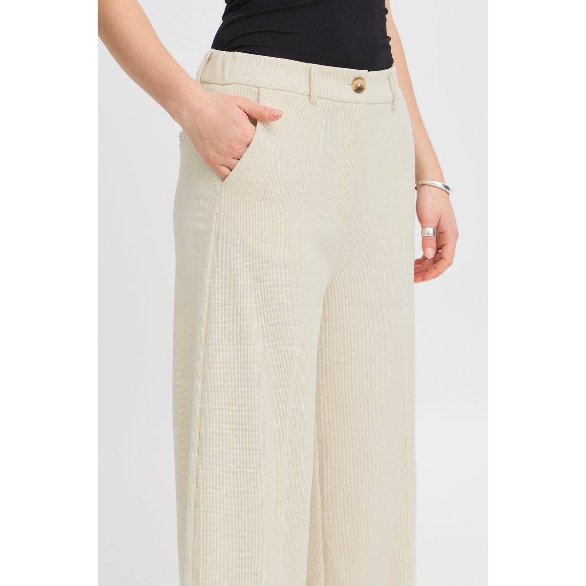 Pantalon Casual almond milk, ICHI
