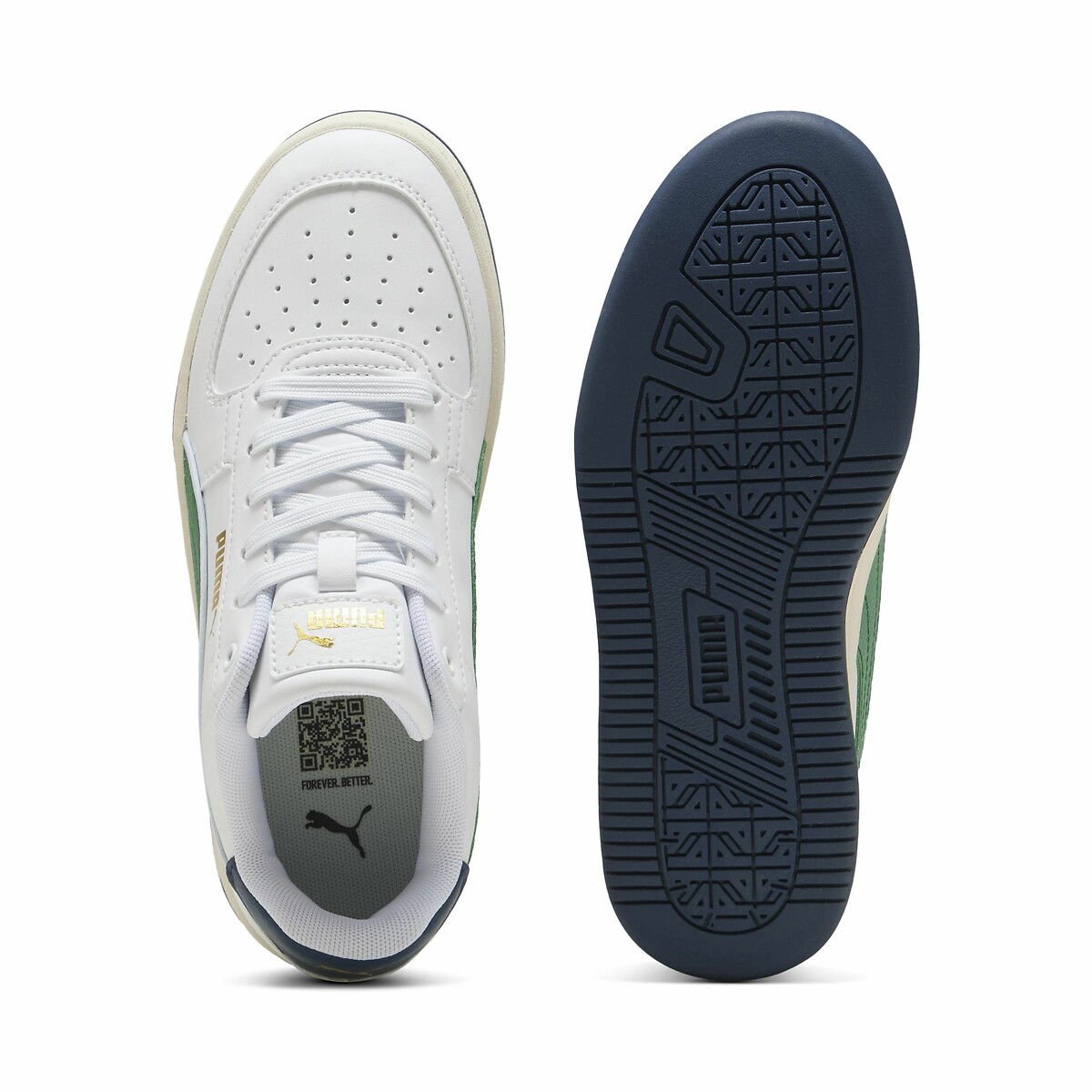 Baskets Caven 2.0 Retro blanc/vert, PUMA