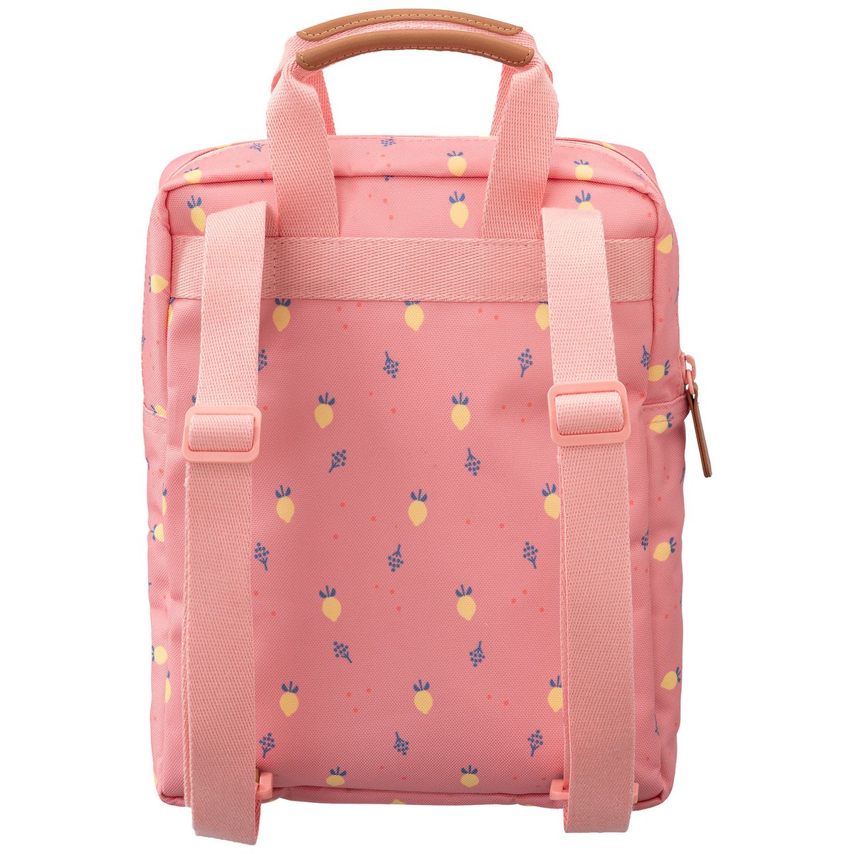 Sac à dos bébé rose, jaune, bleu, FRESK