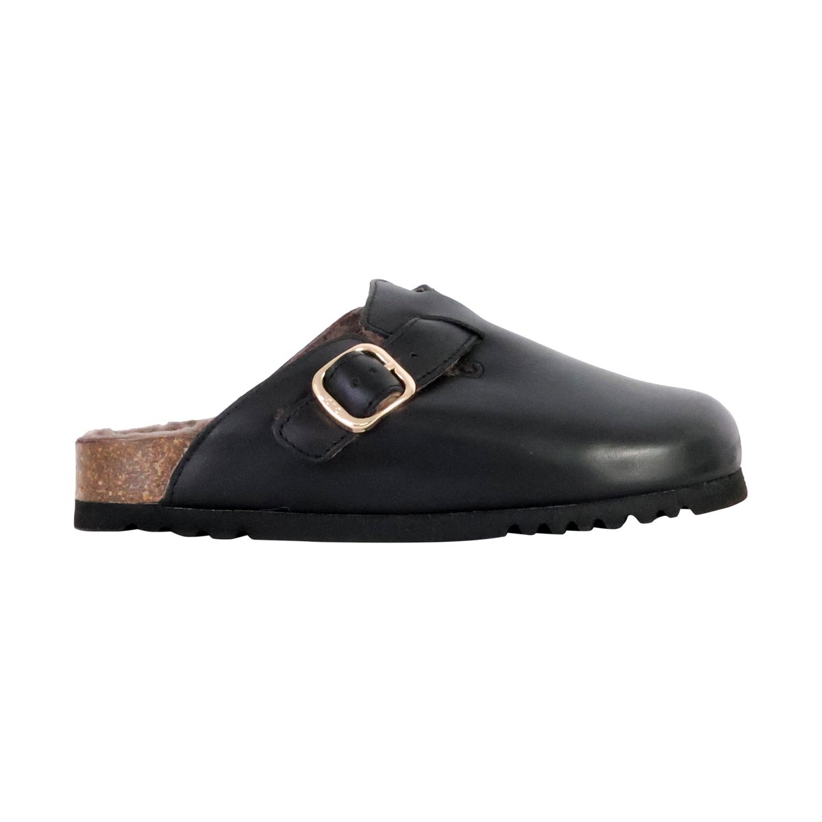 Mules Cuir Fae New F noir, SCHOLL