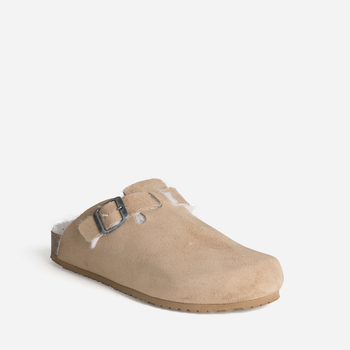 Mule en cuir DARCY beige, ERAM