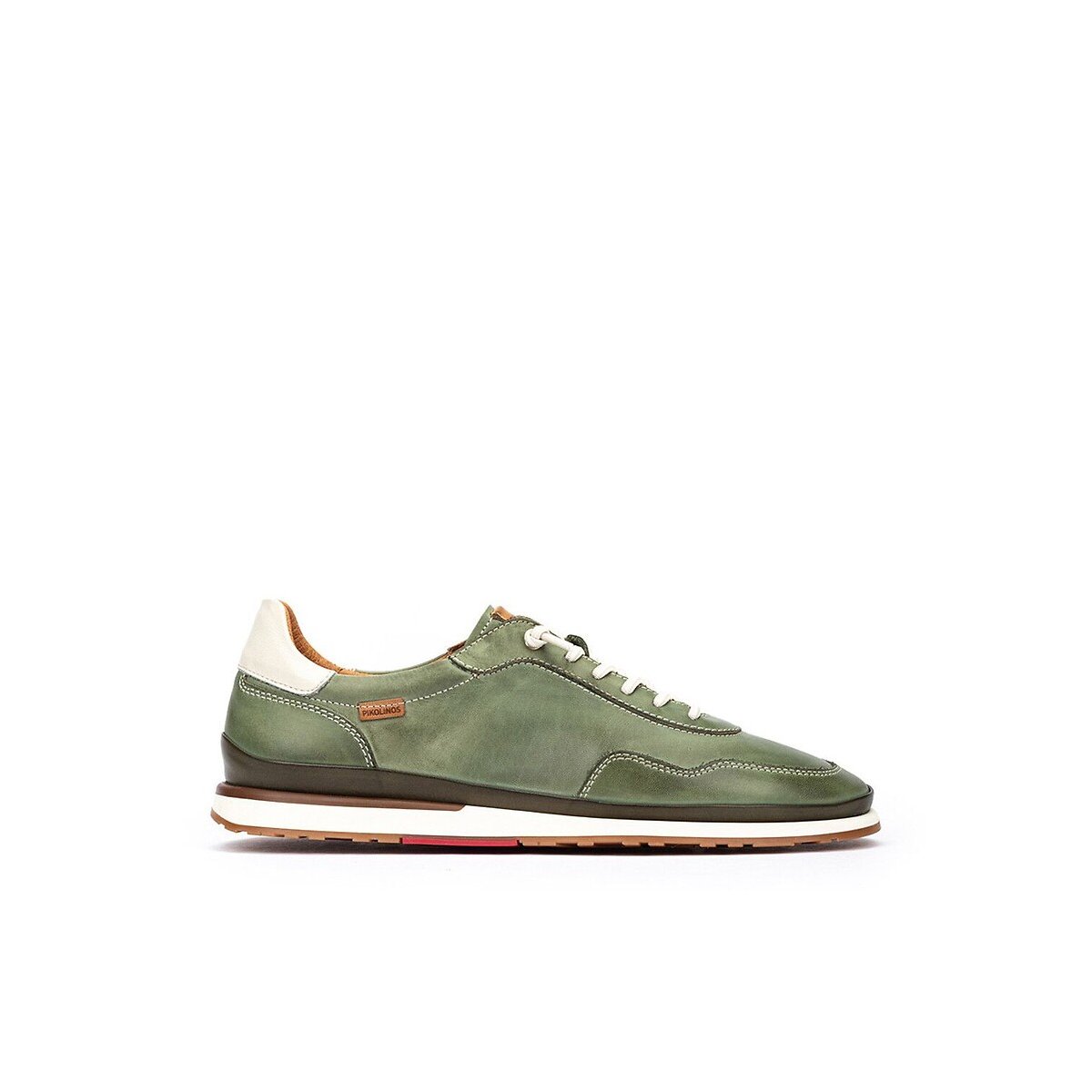 Sneakers aus Leder, DENIA grün, PIKOLINOS