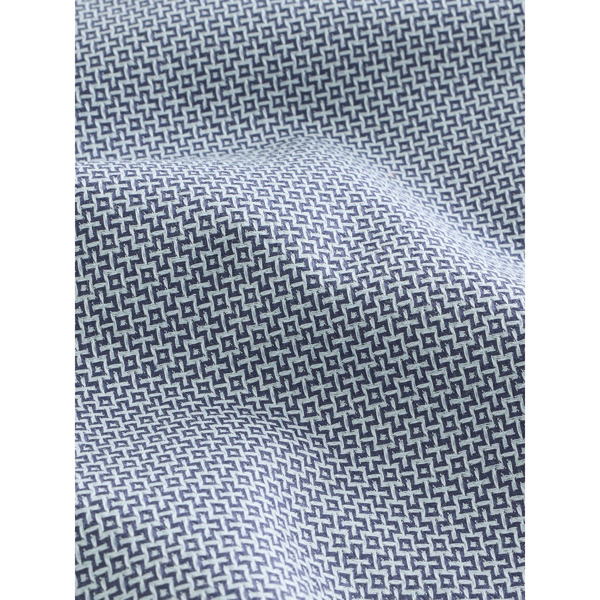 Chemise standard élégante et texturée bleu, NEXT