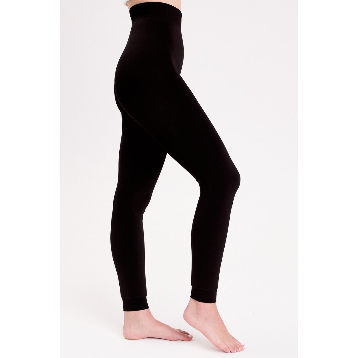 Legging chaud taille haute noir, CACHE CACHE