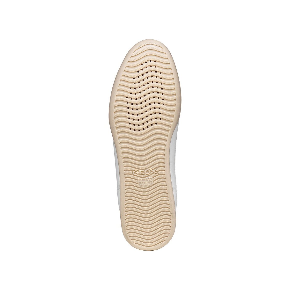 Maryemy Breathable Zip-Up Trainers white, GEOX