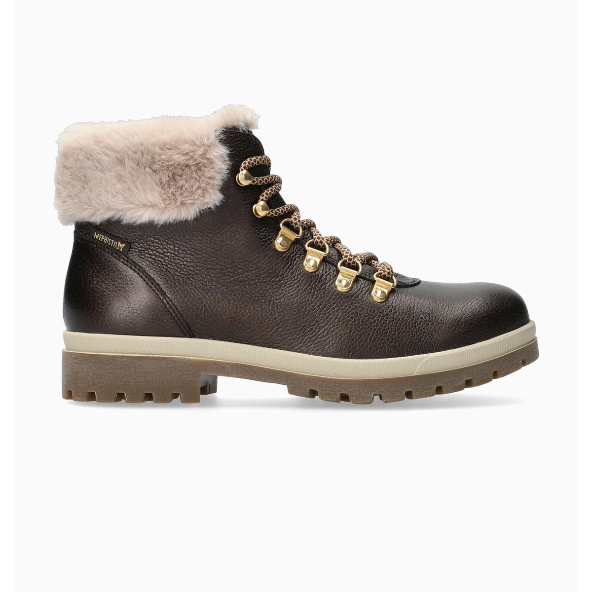 Bottines en cuir ZELDA bronze 5135, MEPHISTO