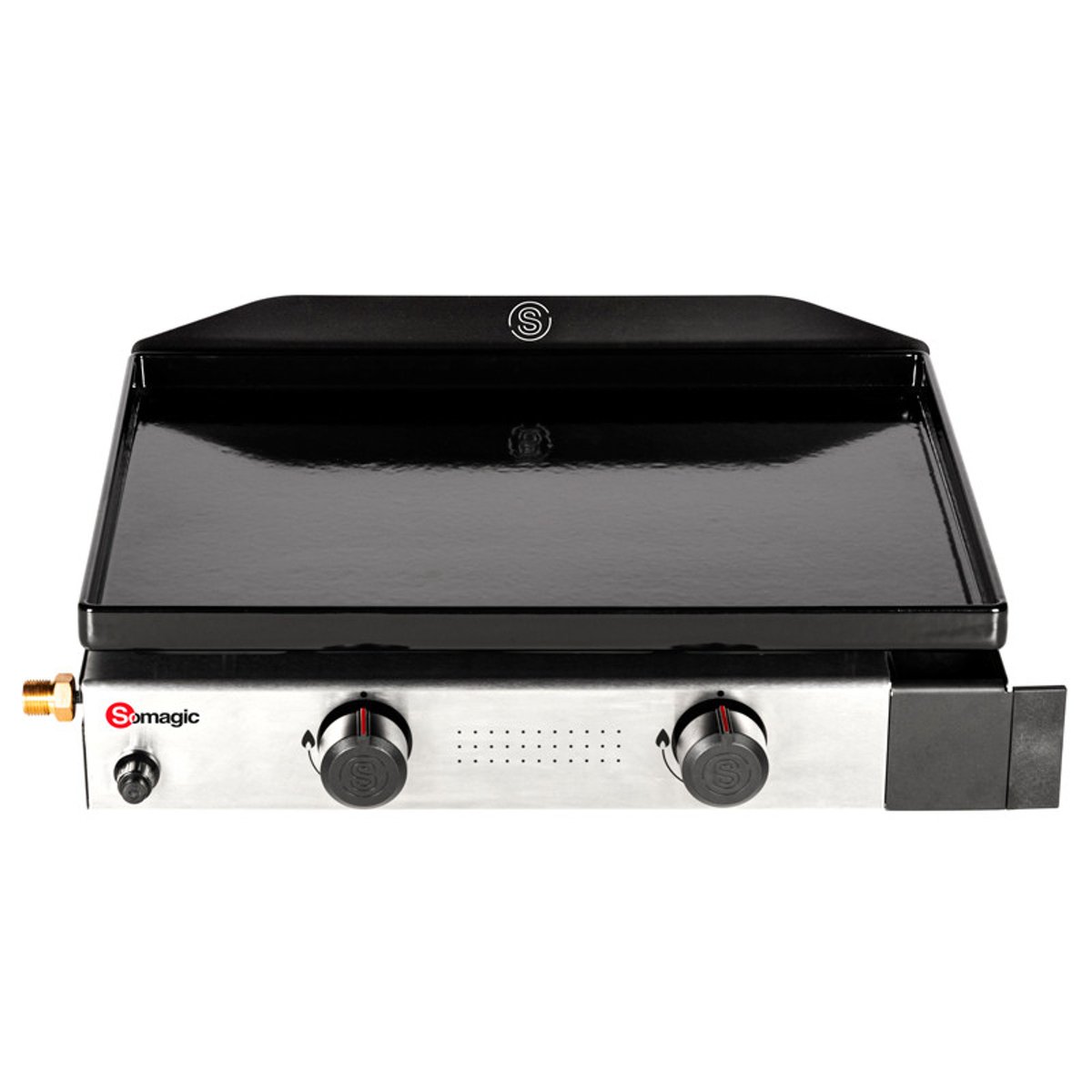 Plancha au gaz Solia 200, SOLIA 200 noir, SOMAGIC