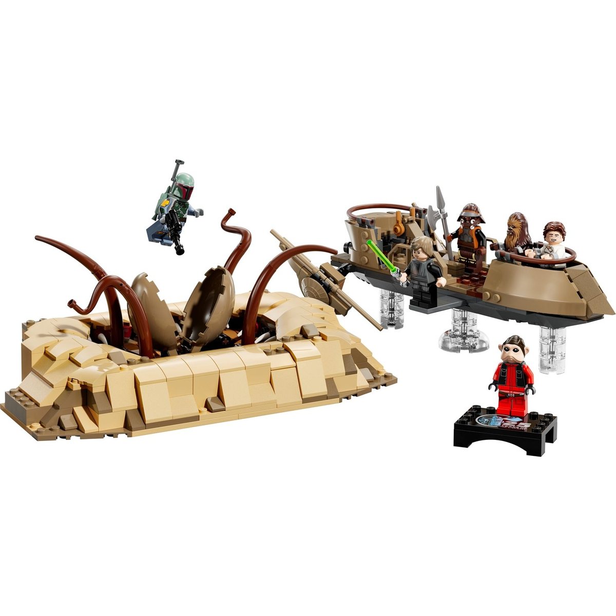 LEGO Star Wars : L'esquif du désert et la fosse du Sarlacc - Set de construction 75396 multicolore, LEGO