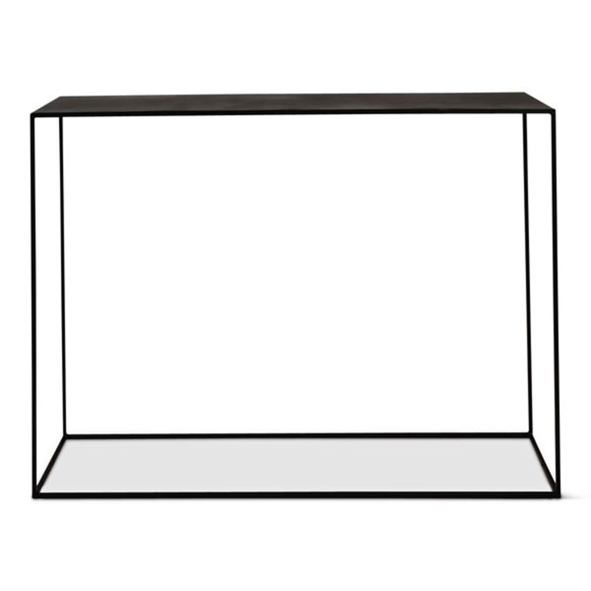 Console 110 cm noir carbone, ZAGO
