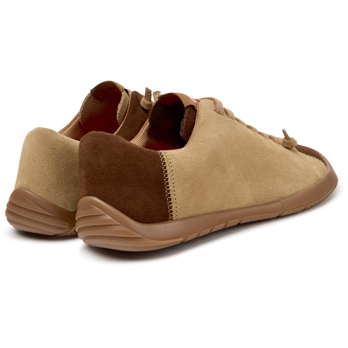 Baskets Peu Path+ Twins Suede Leather brun 014, CAMPER
