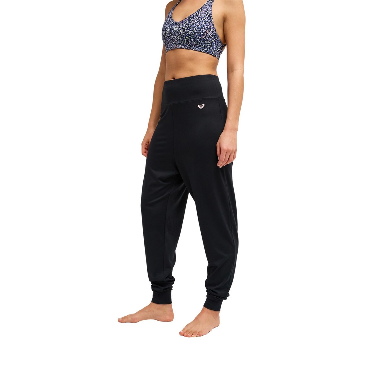 Pantalon de sport élastiqué EVERYDAY FLOW STUDIO. noir anthracite, ROXY