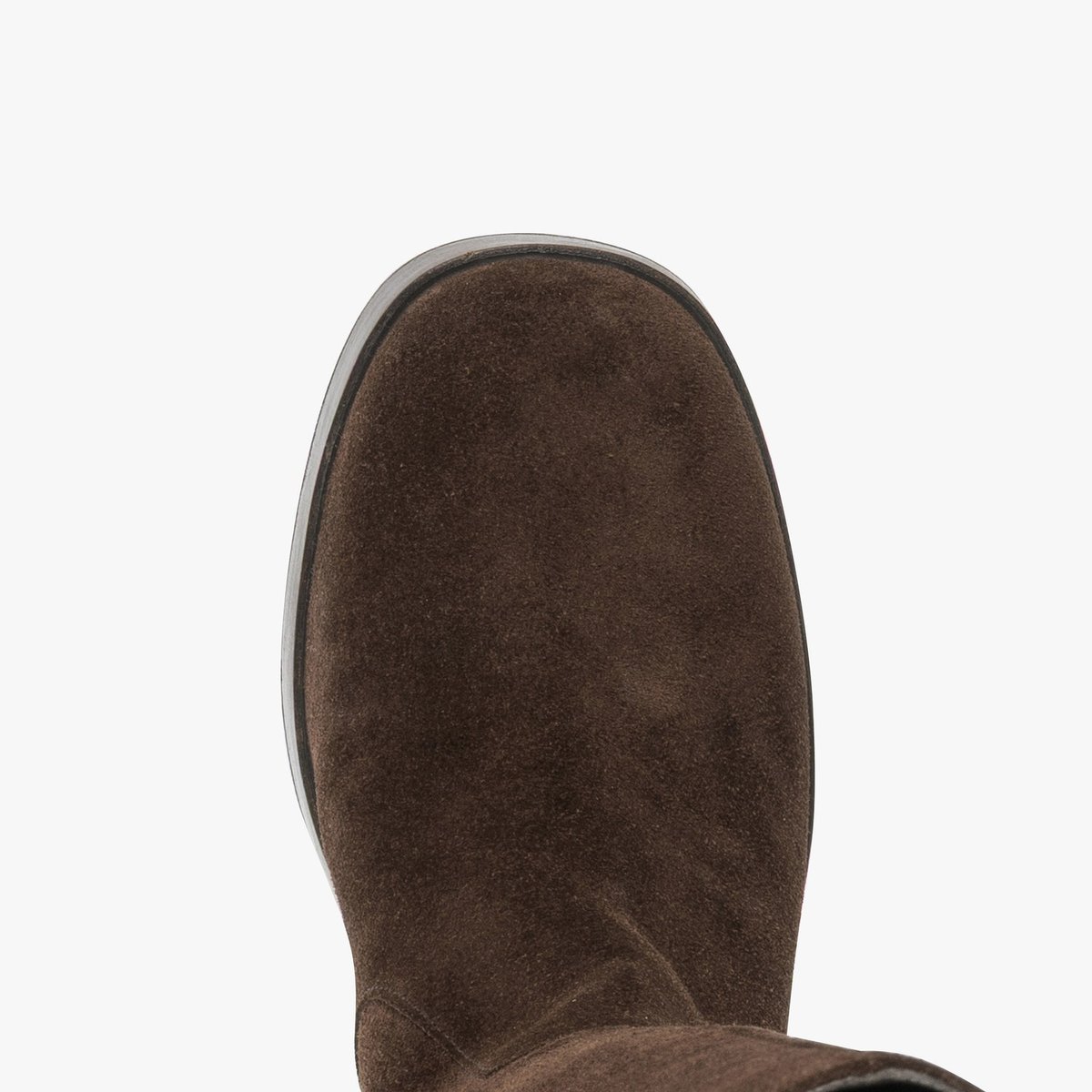 Botte À Talon en cuir FLORENCE marron chocolat, BOCAGE