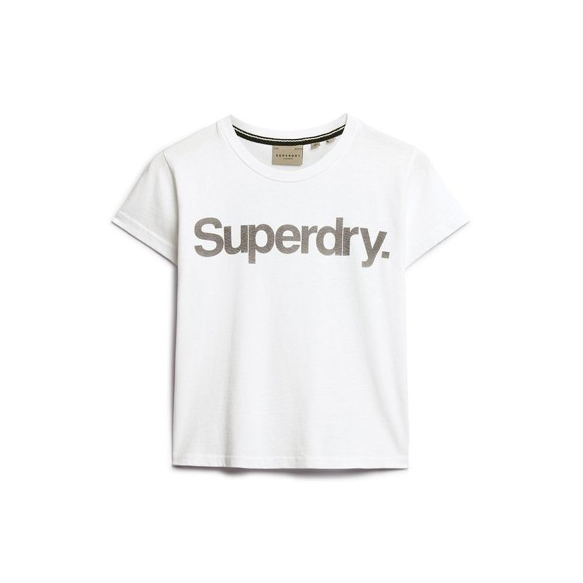 T-shirt Core Logo City blanc éclatant, SUPERDRY