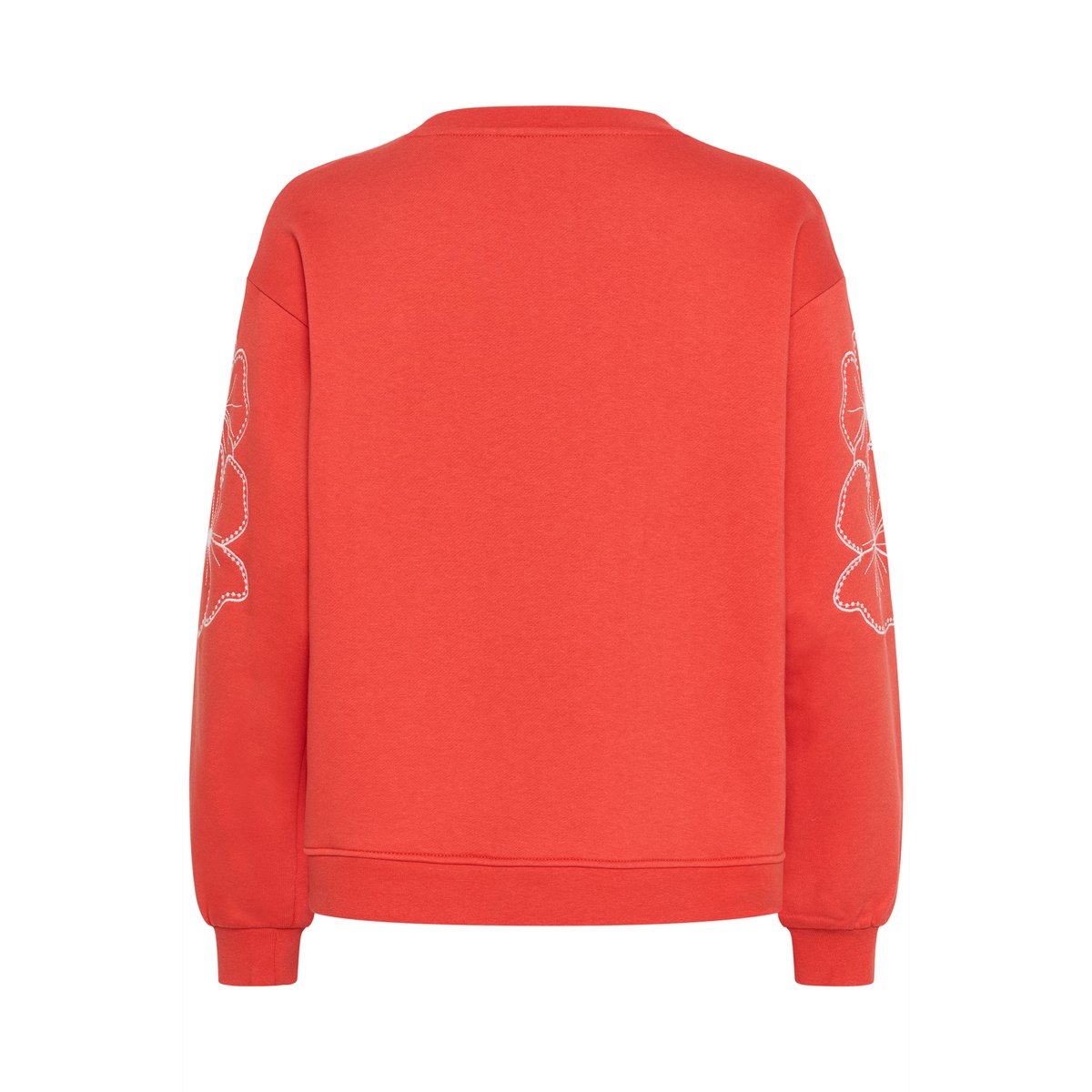 Sweatshirt rouge paprika, CREAM