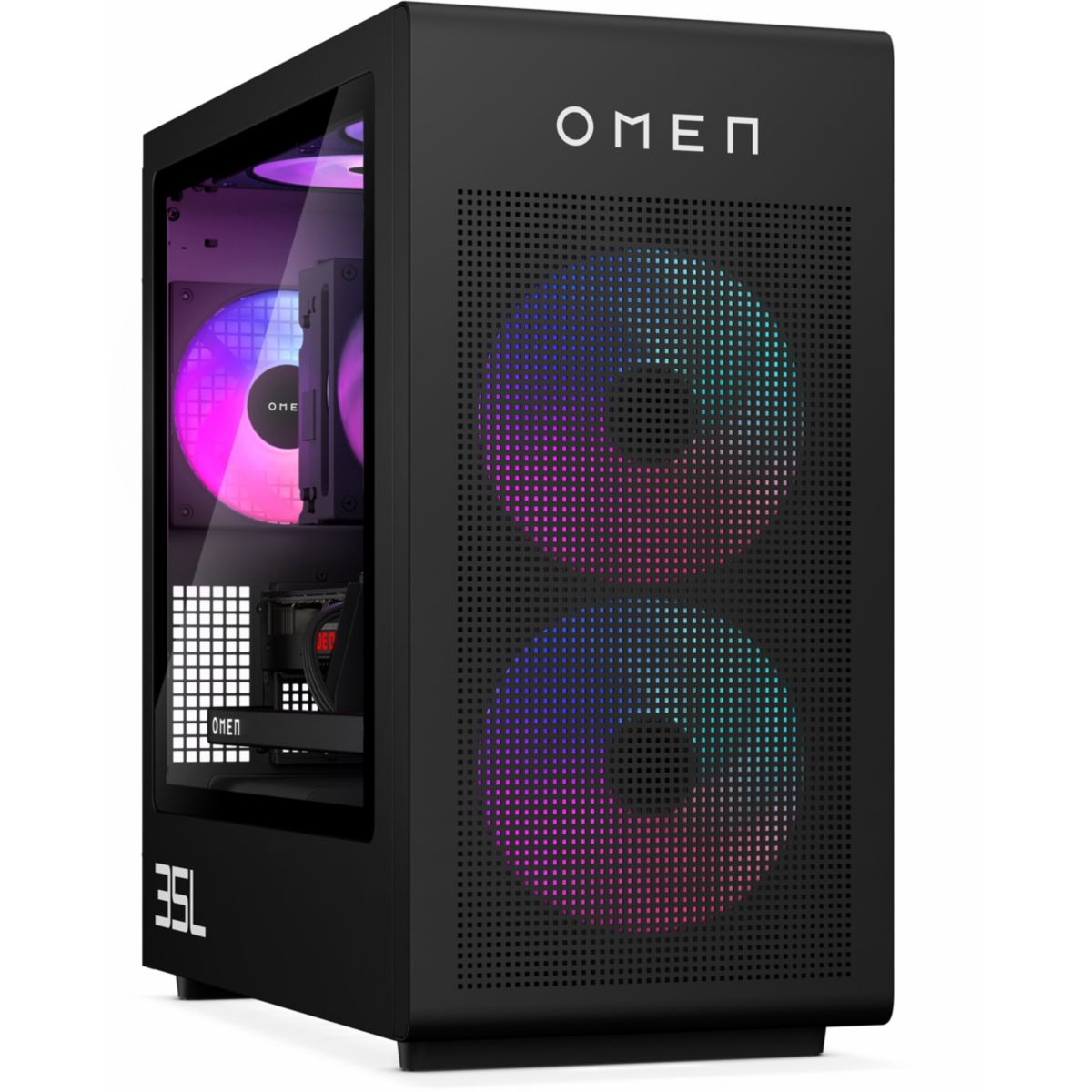 PC Gamer OMEN GT16-1006nf AMD Ryzen 7 9800X3D AMD Radeon RX 9070 XT 64 Go RAM DDR5 SSD 4 To couleur unique, HP
