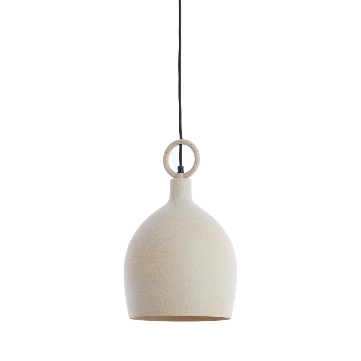 Lampe Suspendue Métal ROSERO sable, LIGHT & LIVING