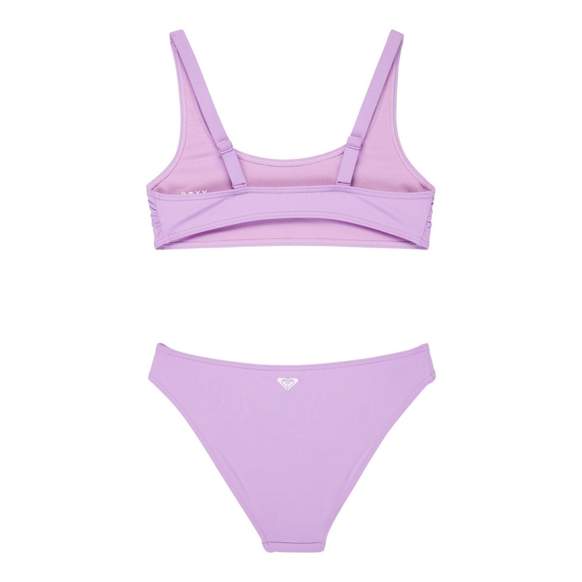 Ensemble 2 pièces bikini bralette deux pièces SOLID ACTIVE SET. violet crocus petal, ROXY