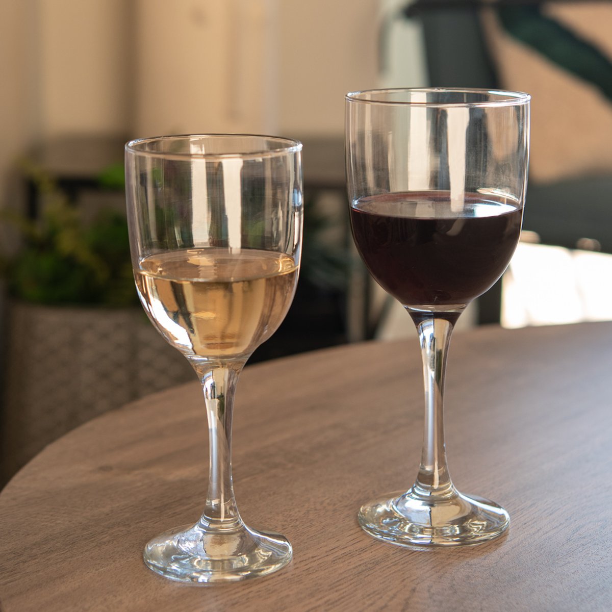 Boîte de 6 verres à pied Toscane 36,5 cl transparent / cristal, TREND'UP
