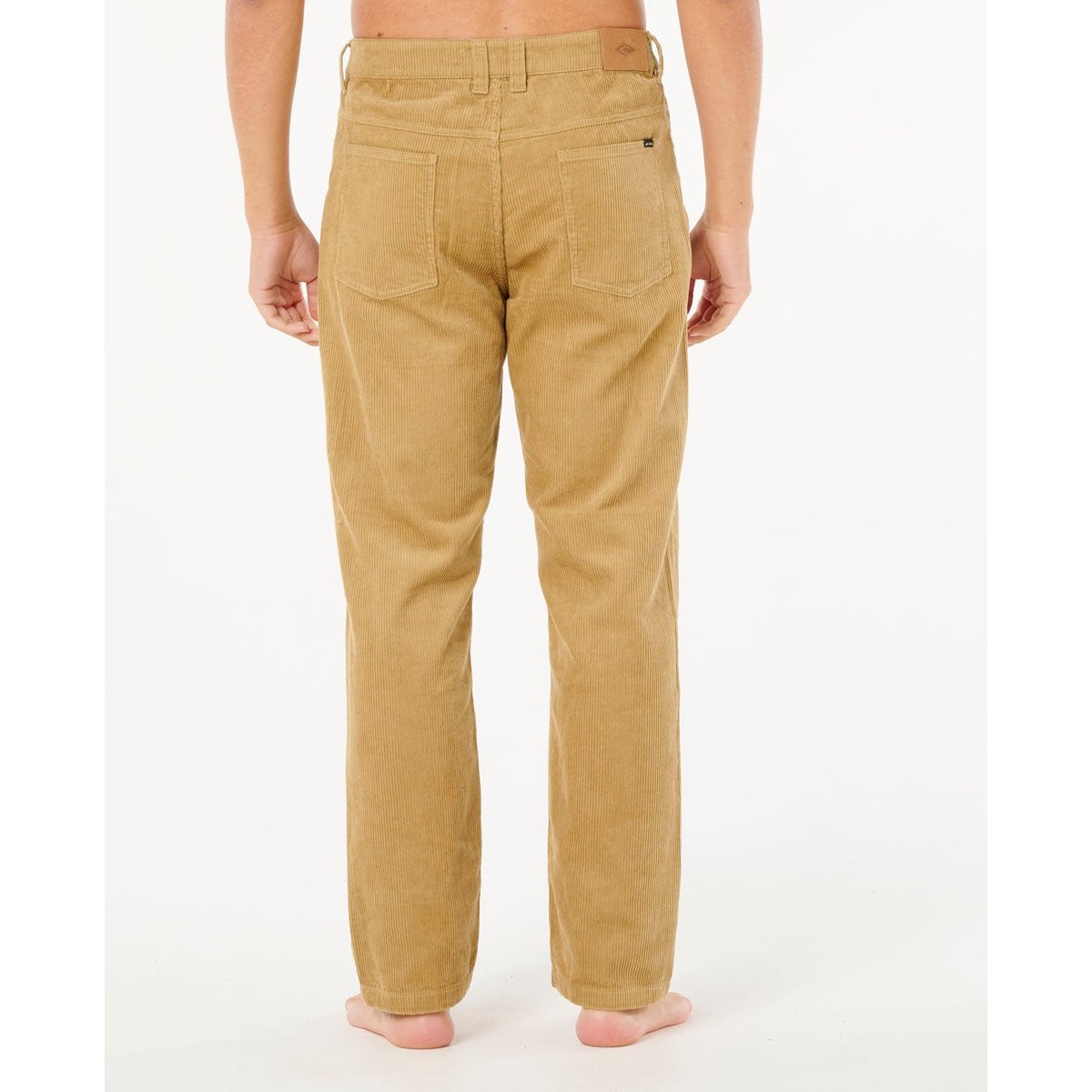 Pantalon en velours côtelé CLASSIC SURF kaki foncé, RIP CURL