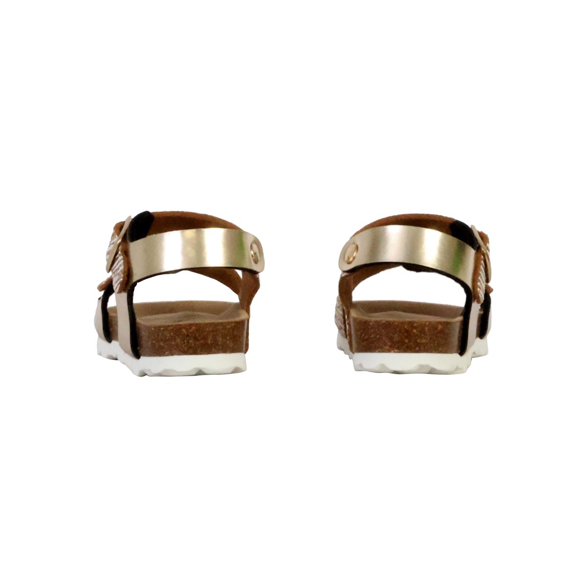 Mules Cuir nova or, THE DIVINE FACTORY
