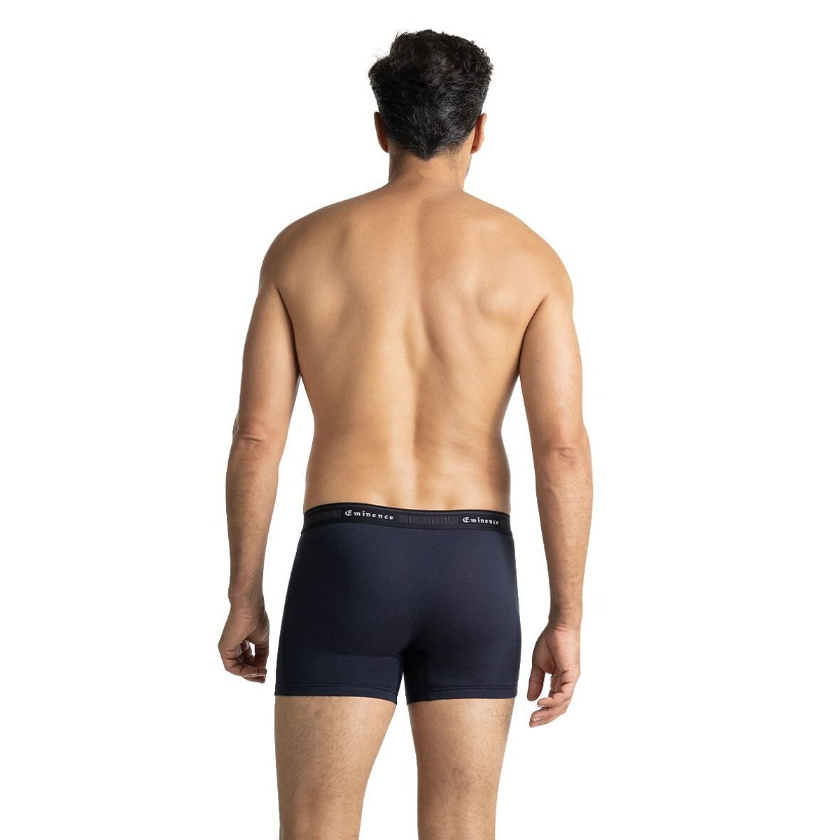 Pack of 3 Tailor Bio Eminence Boxer Shorts For Men navy + blue + grey, EMINENCE