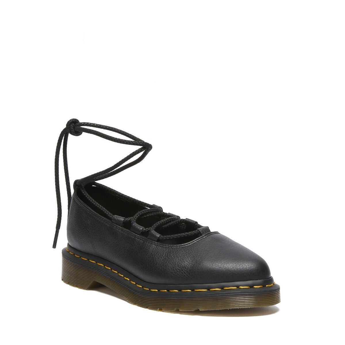 Ballerines Elphie II en cuir Virginia noir, DR. MARTENS