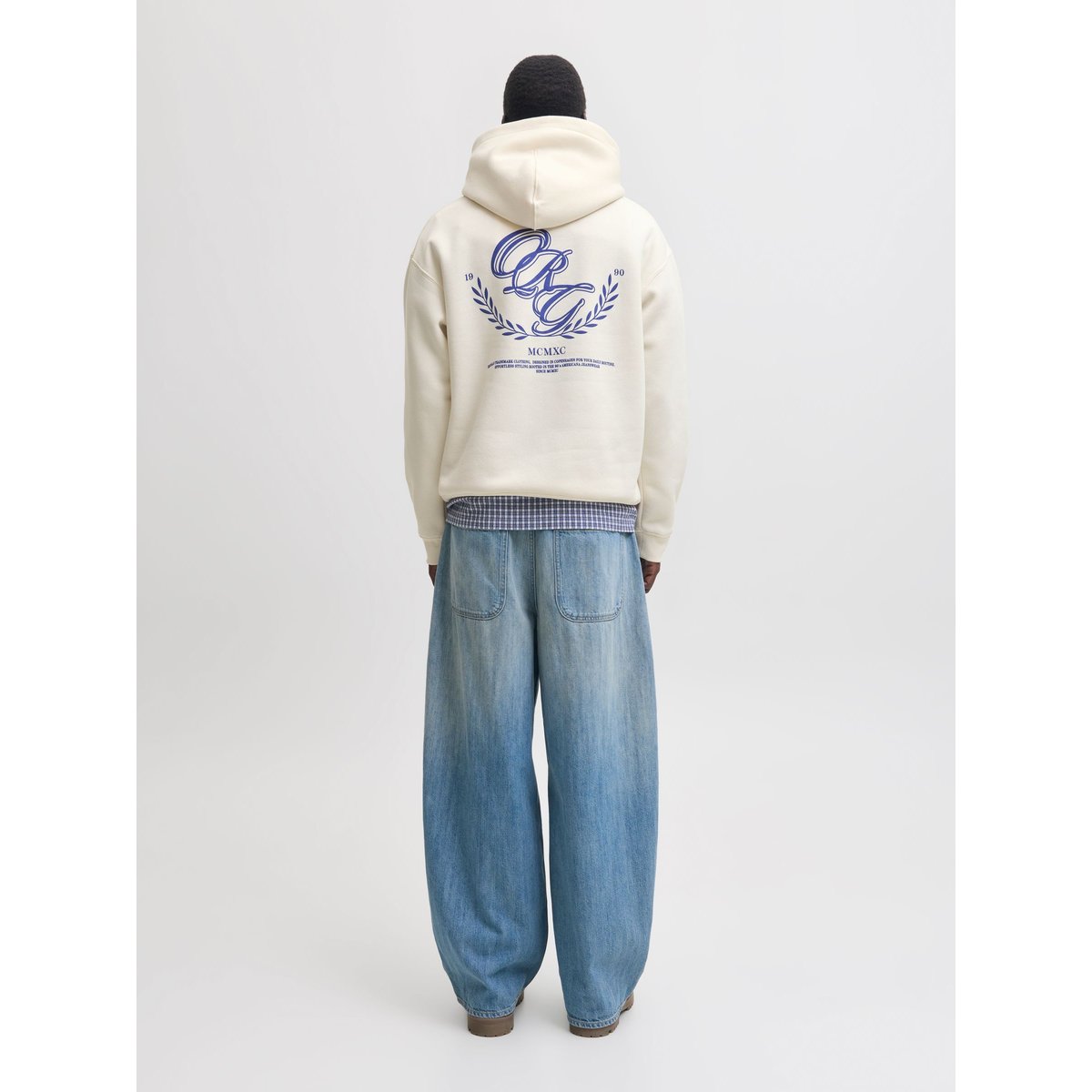 Sweat À Capuche antique white, JACK & JONES