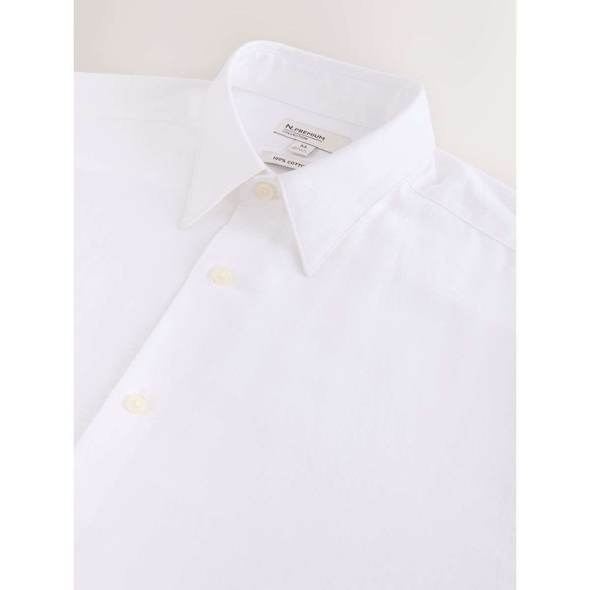Chemise élégante douce à manches longues blanc, NEXT