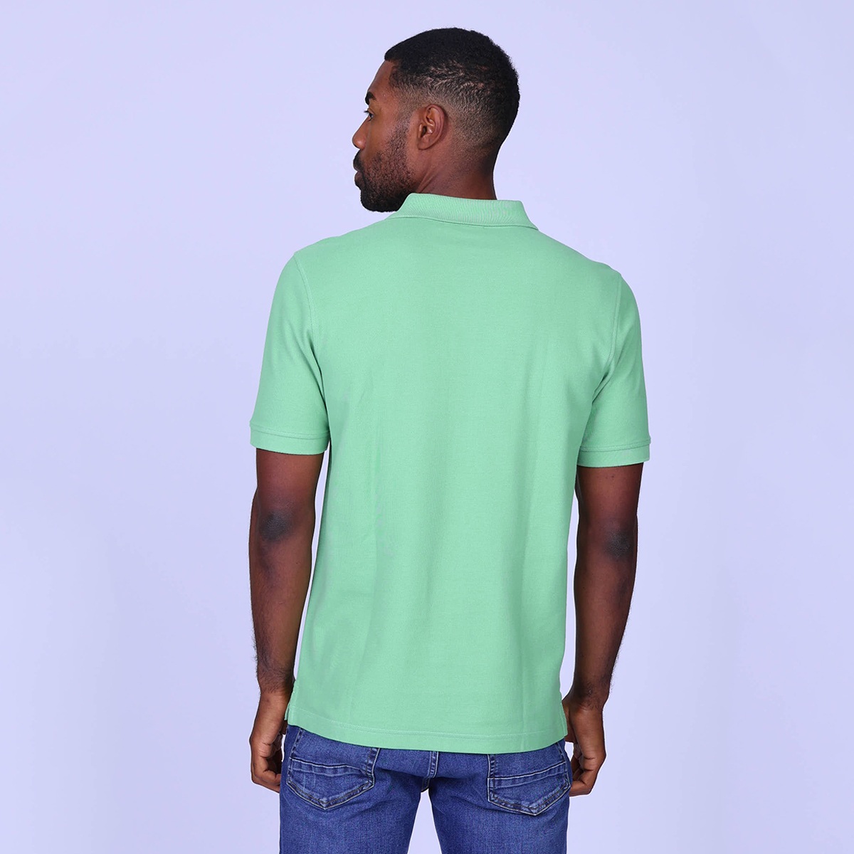 Polo Collin vert, MISE AU GREEN