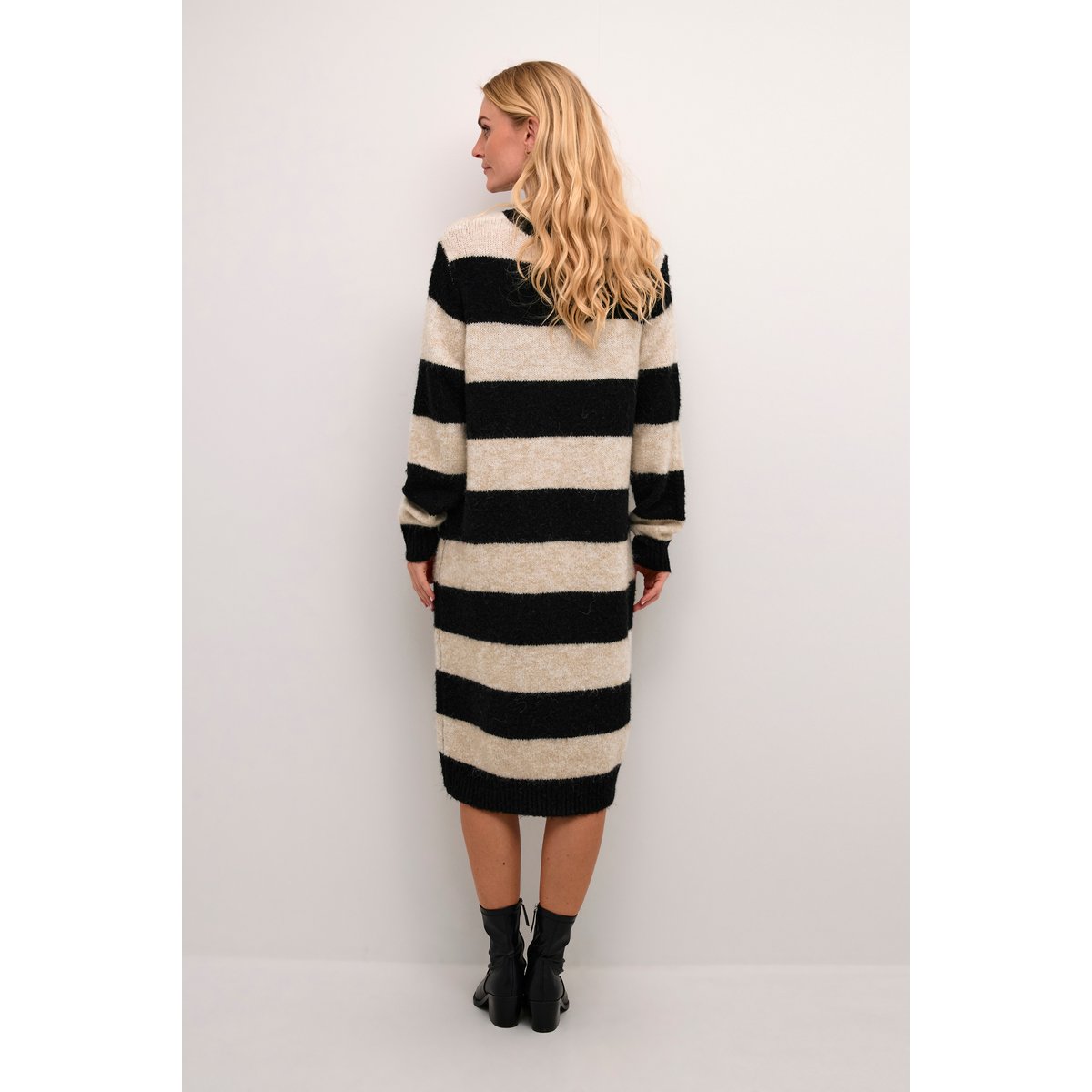 Dress gris oyster gray melange, CULTURE