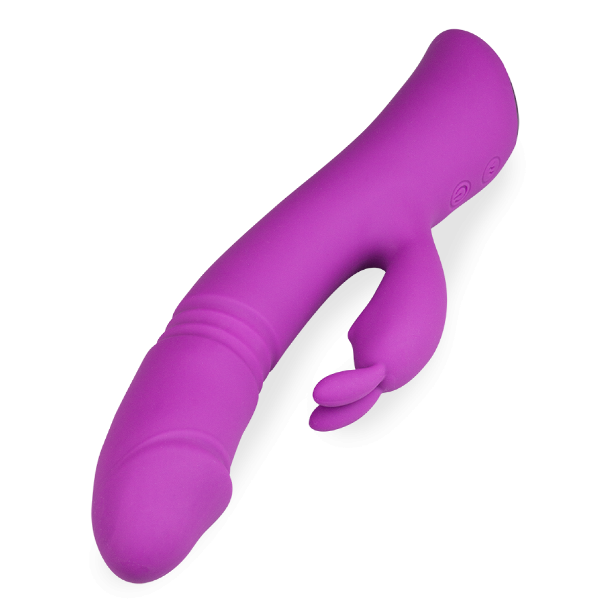 Vibromasseur puissant rabbit va-et-vient Holiday violet, LOVE AND VIBES