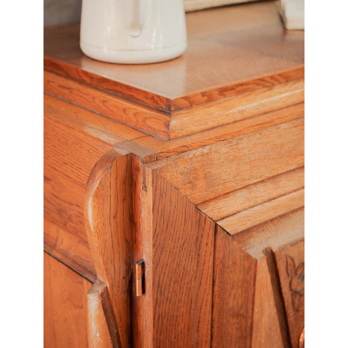 Grand buffet art déco Gilbert N°1680 - Bon état bois clair, DEBONGOUT