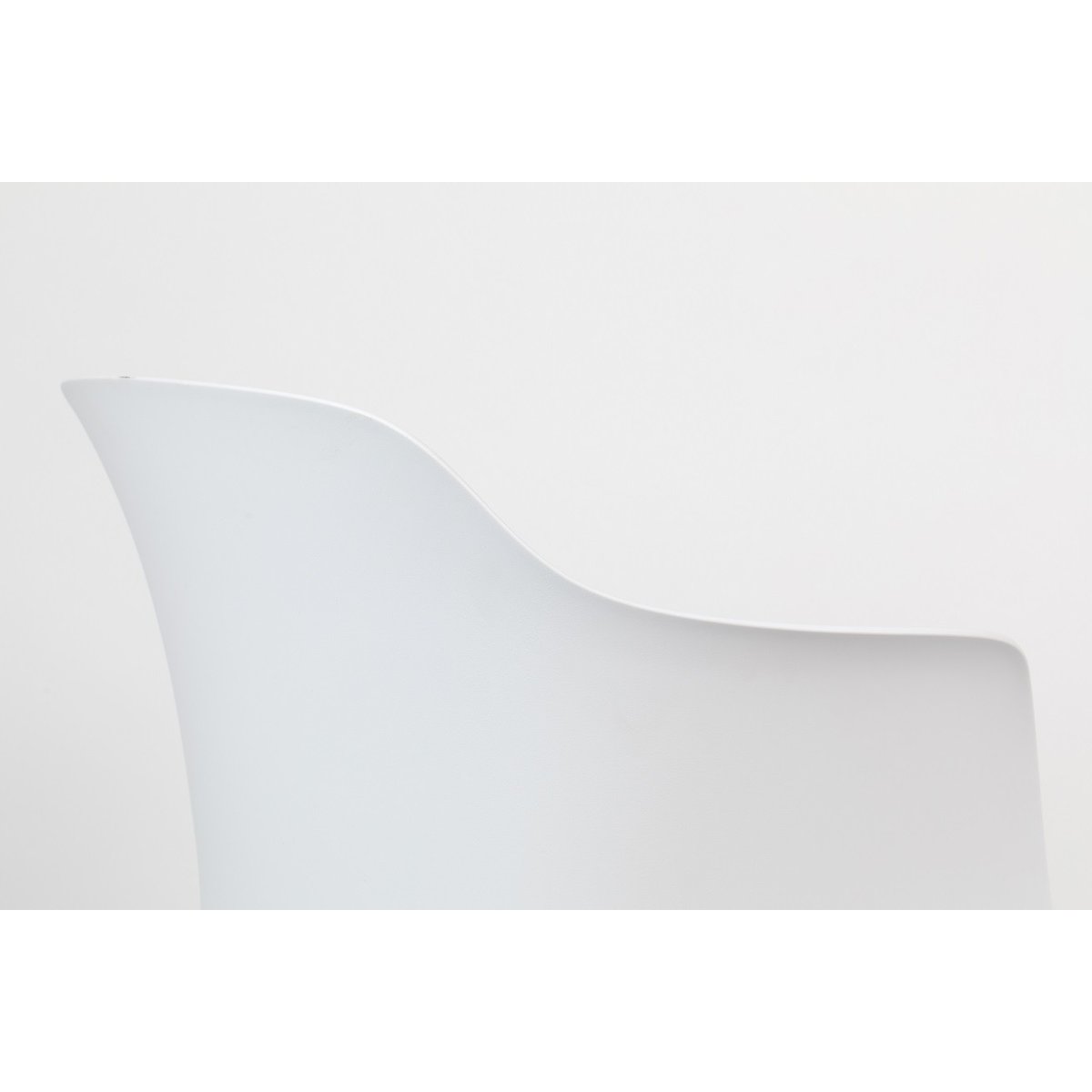 Chaise design (lot de 2), TANGO blanc, BOITE A DESIGN