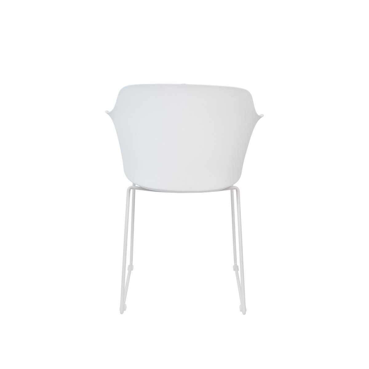 Chaise design (lot de 2), TANGO blanc, BOITE A DESIGN