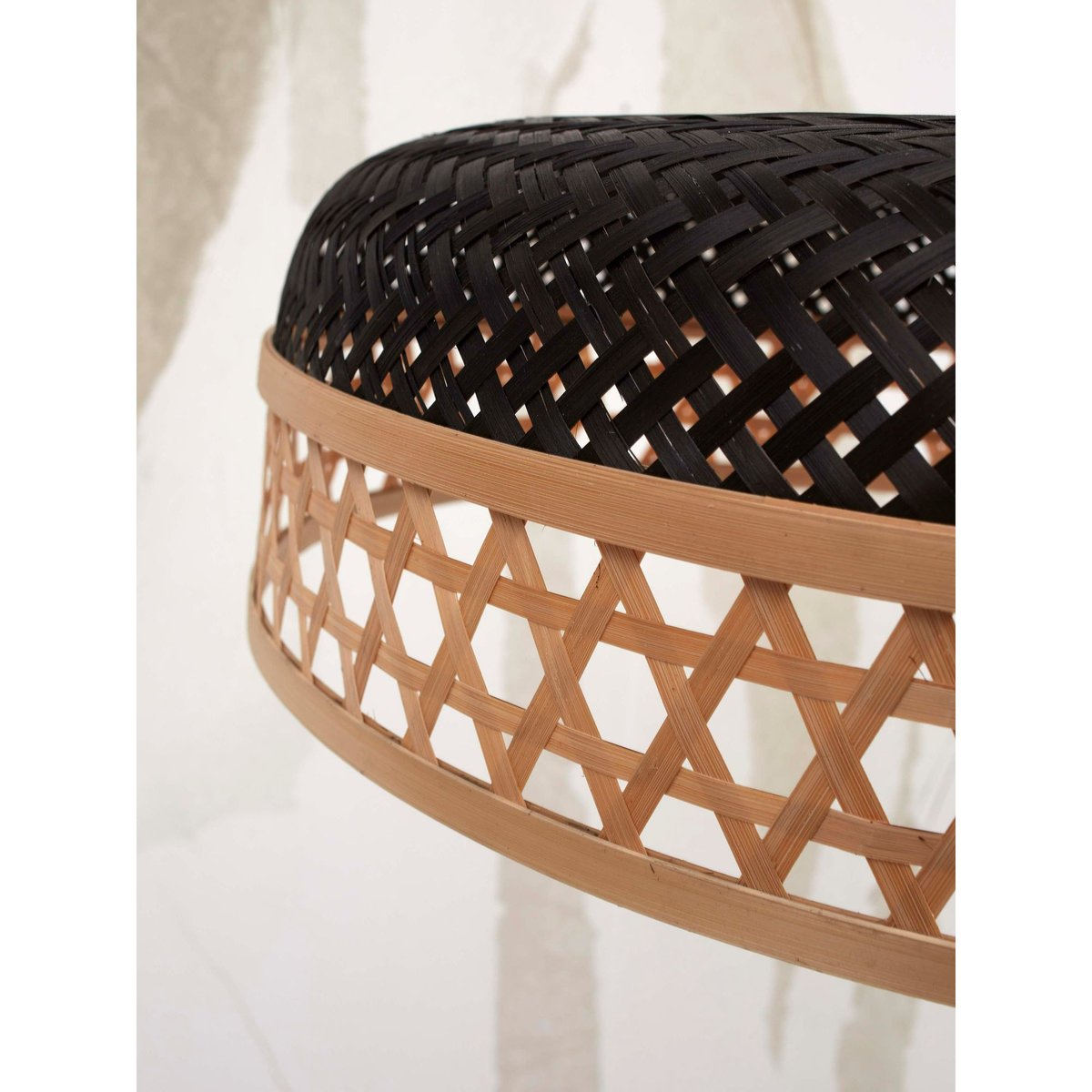 Lampe Suspendue Bambou UBUD bambou noir, GOOD & MOJO