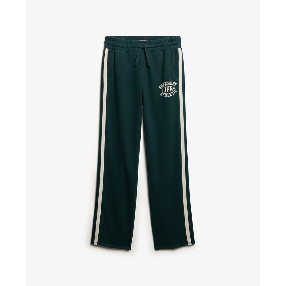 Jogging Athletic Essentials Coupe Droite vert pinède foncé, SUPERDRY