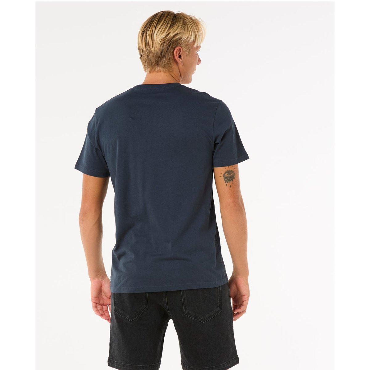 T-shirt à poche SUN Soaker bleu marine foncé, RIP CURL