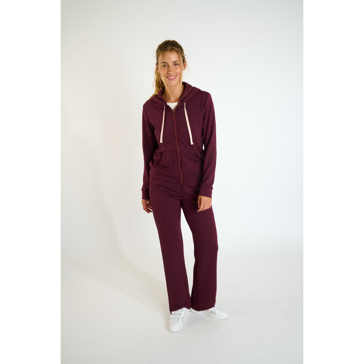 Pantalon Flowega - BAYJOY bordeaux, BANANA MOON