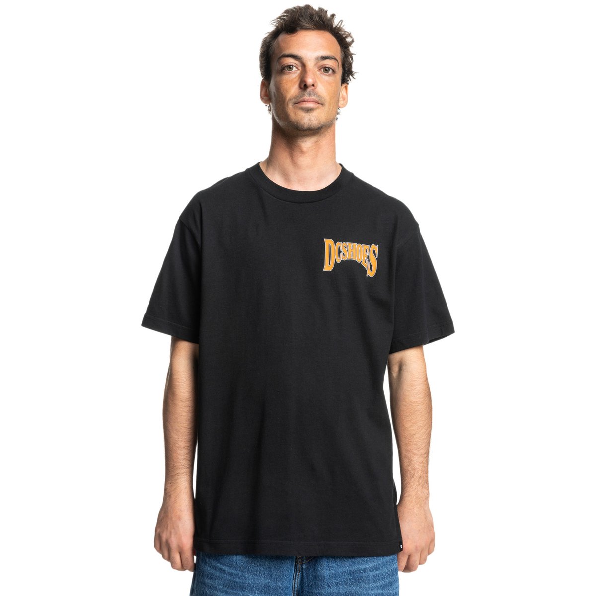 T-shirt à manches courtes MEMBERS ONLY. noir black, DC SHOES