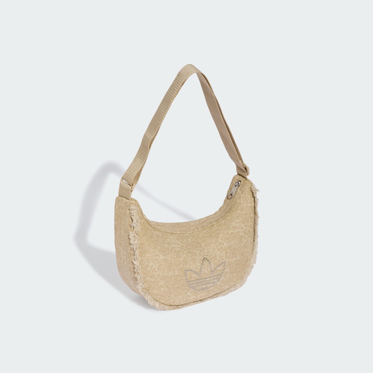 Sac Bandoulière Demi-Lune Aspect Vieilli Sac Bandoulière Demi-Lune Aspect Vieilli khaki three, adidas Originals